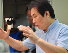 インク調整の達人赤堀さん